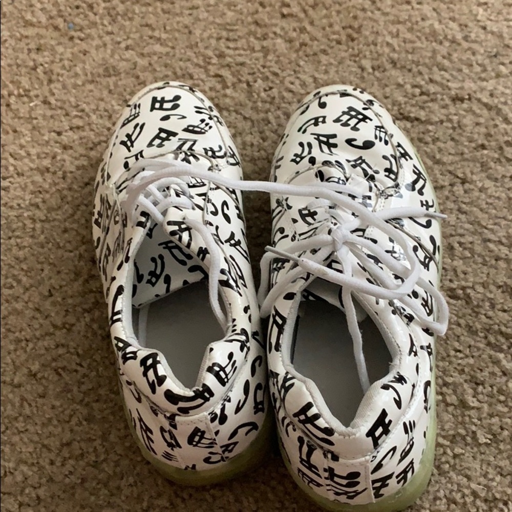 Light up shoes